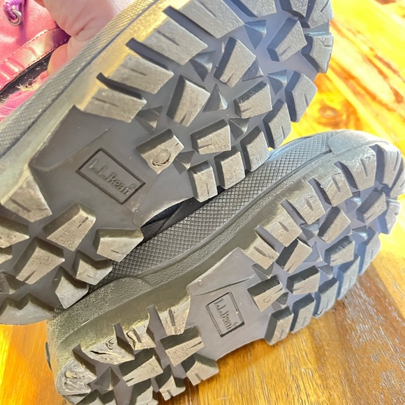 L.L. Bean Kids' Purple and Gray Snow Boots - Picture 5 of 8